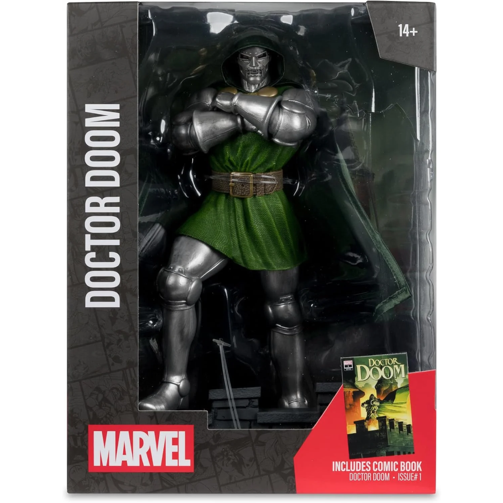 Mcfarlane Toys Marvel Doctor Doom 28 cm Ölçek Koleksiyon Figürü