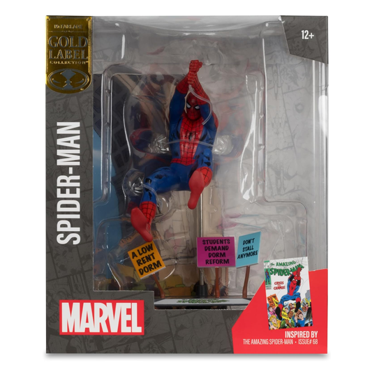 McFarlane Toys Marvel Spider-Man Gold Label Action Figure - Koleksiyon Figürü 7"