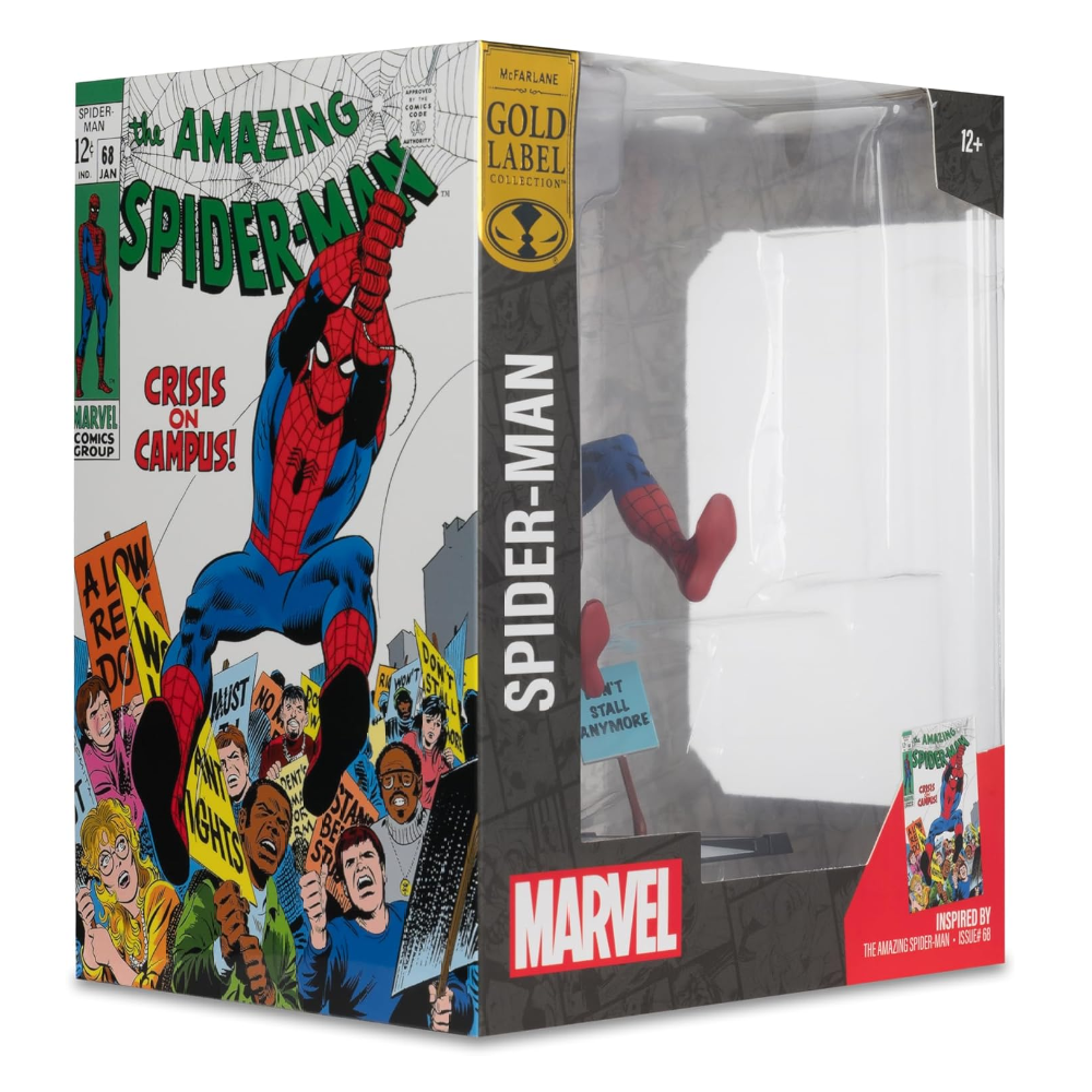 McFarlane Toys Marvel Spider-Man Gold Label Action Figure - Koleksiyon Figürü 7"