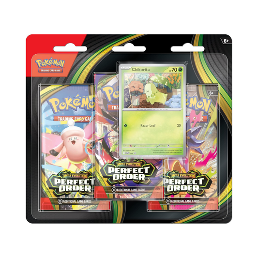 Pokémon TCG ME03 Perfect Order 3-Booster Blister