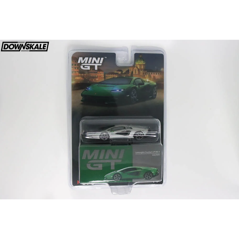 MINI GT Lamborghini Countach LP 800-4 Verde Medio - Chase MGT00976