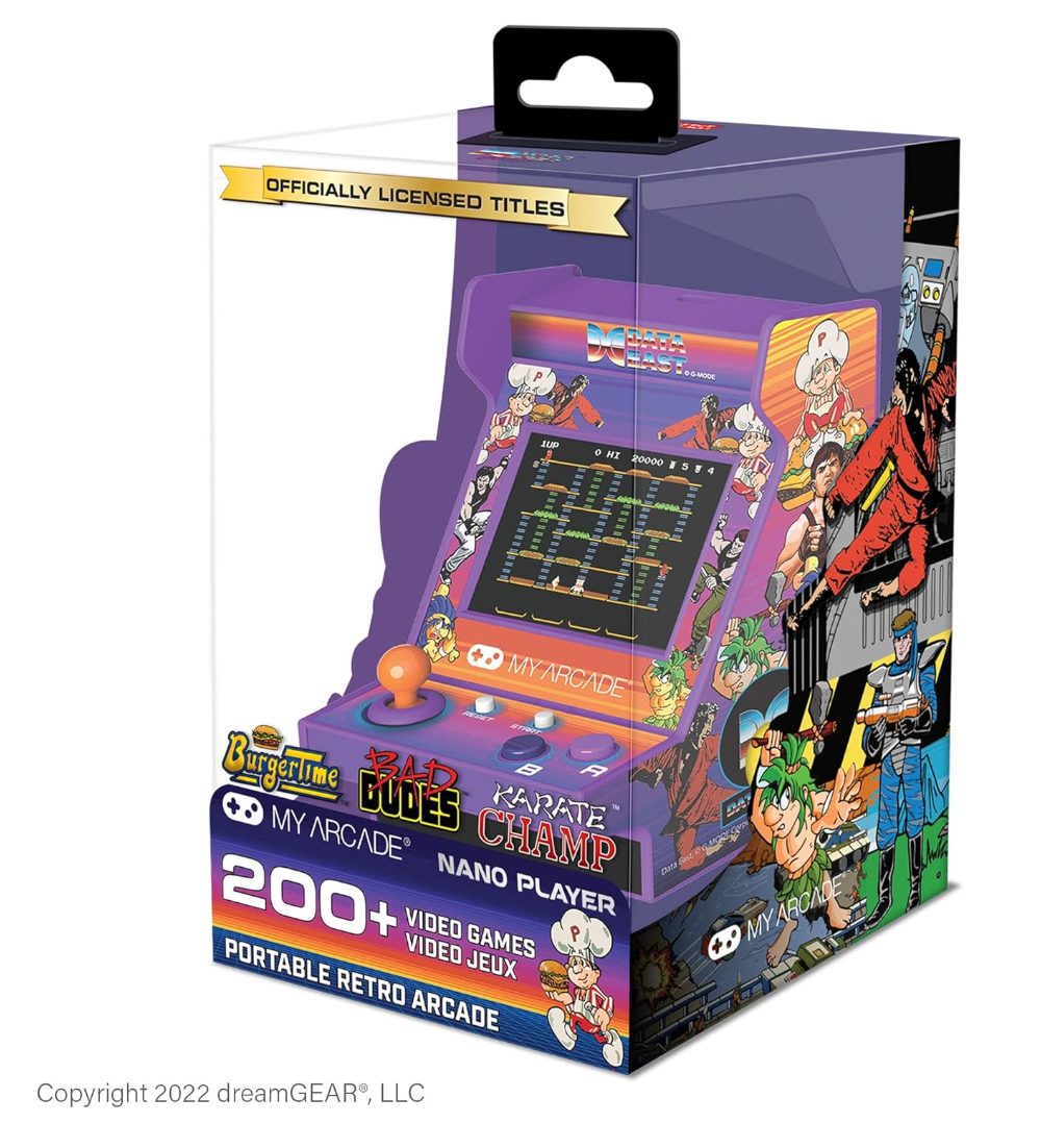 My Arcade 12 Cm Data East Retro Konsol 208 Oyun