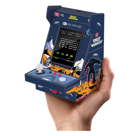 MY ARCADE 12CM SPACE INVADERS RETRO KONSOL