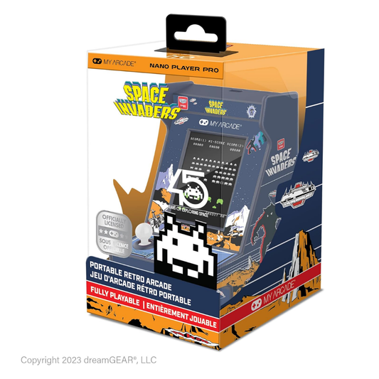 MY ARCADE 12CM SPACE INVADERS RETRO KONSOL