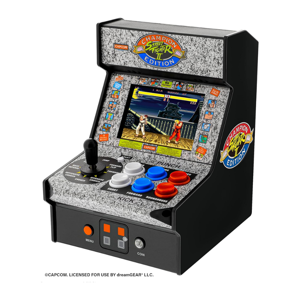 MY ARCADE 19CM STREET FIGHTER II CHAMPION EDITION RETRO KONSOL