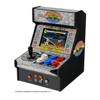 MY ARCADE 19CM STREET FIGHTER II CHAMPION EDITION RETRO KONSOL