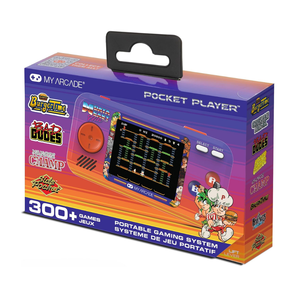 MY ARCADE DATA EAST HITS PORTABLE RETRO KONSOL 100 OYUN