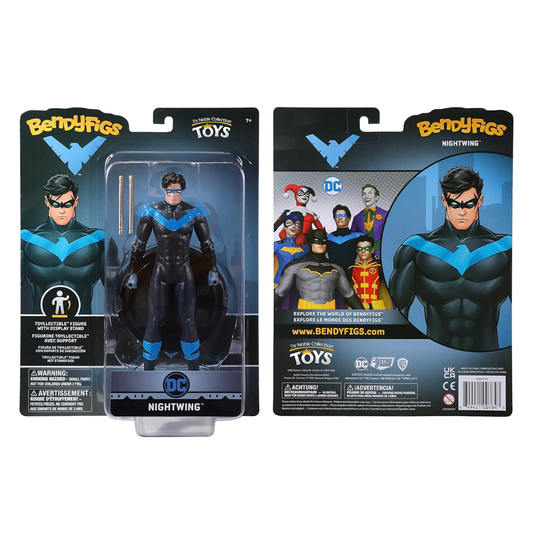 Noble Collection Bendyfigs DC Comics Nightwing Figür