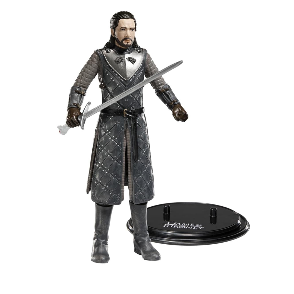 Noble Collection Bendyfigs Game of Thrones Jon Snow Figür