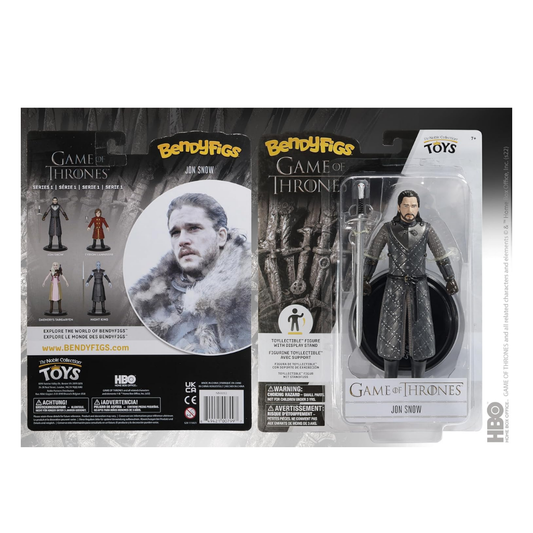 Noble Collection Bendyfigs Game of Thrones Jon Snow Figür