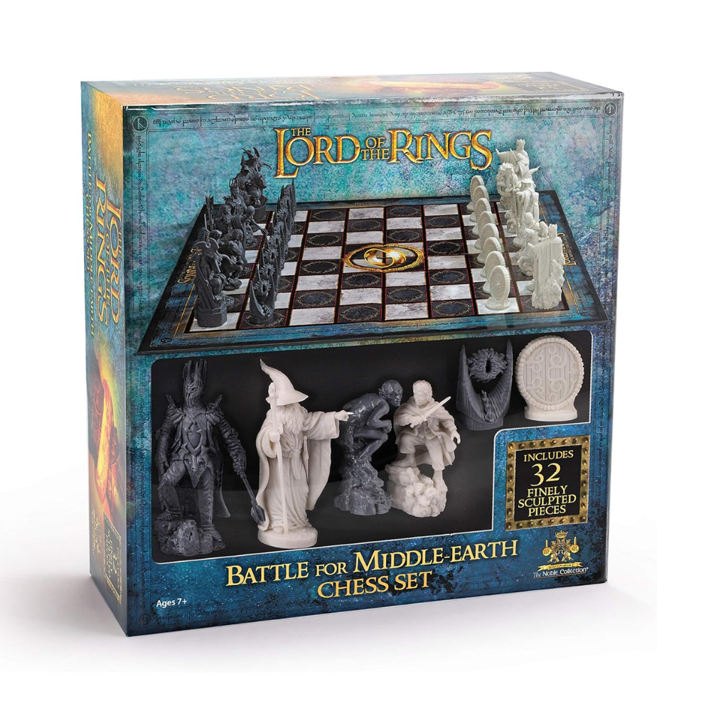 Noble Collection - Lord of The Rings - Chess Set