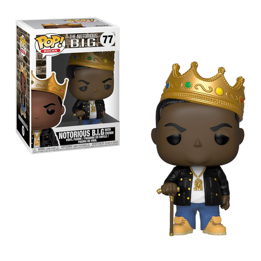 Notorious BIG with Crown POP Figure