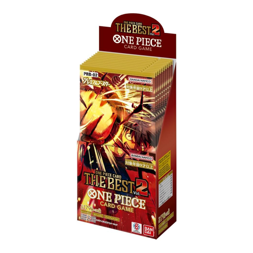 One Piece TCG - The Best Vol. 2 Premium PRB-02 Booster Box (Japanese)