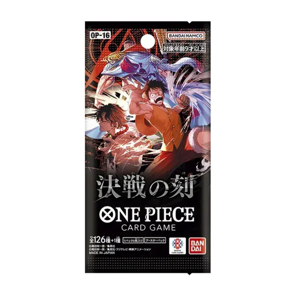 One Piece TCG The Time of Battle [OP-16] Japonca Booster Pack