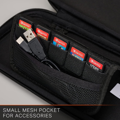 PowerA Nintendo Switch Slim Kılıf Taşıma Çantası - Charcoal Resmi Lisanslı