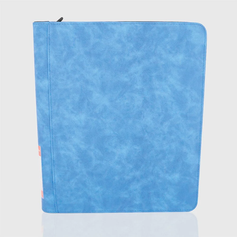Phoenix Shield Velvet Toploader Zip Albüm 9 Cepli 360 Kart (Mavi)