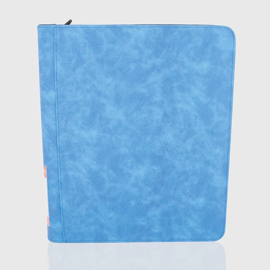 Phoenix Shield Velvet Toploader Zip Albüm 9 Cepli 360 Kart (Mavi)