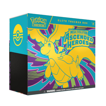 Pokémon Mega Evolution Ascended Heroes Elite Trainer Box