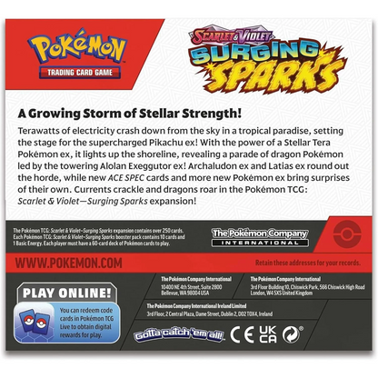 Pokémon TCG: Scarlet & Violet - Surging Sparks Booster Box