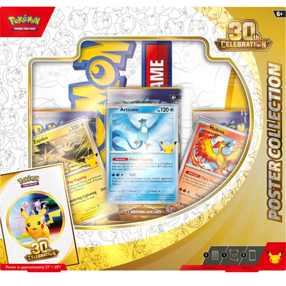 Pokemon TCG - 30th Celebration Poster Collection