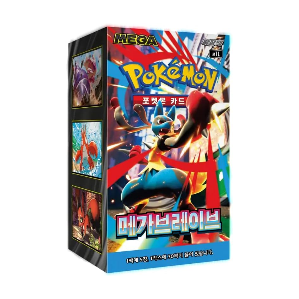 Pokemon TCG Mega Brave Booster Box (Korean)