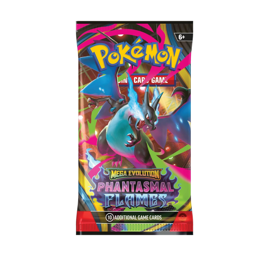 Pokemon Mega Evolution Phantasmal Flames Booster