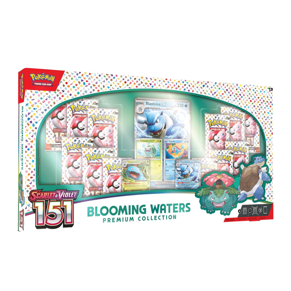 Pokemon Scarlet & Violet 151 Blooming Waters Premium Collection Box