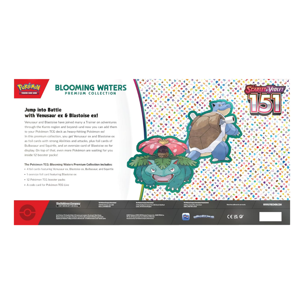 Pokemon Scarlet & Violet 151 Blooming Waters Premium Collection Box