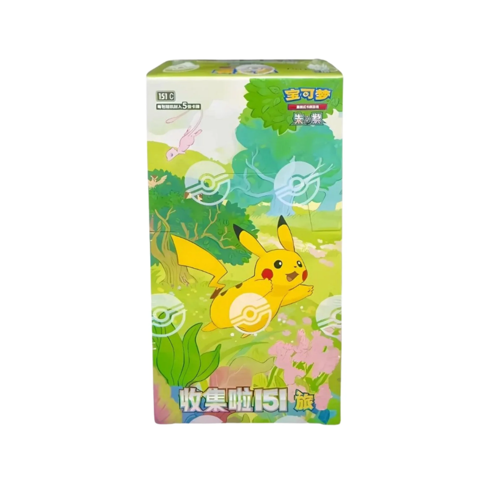Pokemon TCG - Collect 151: Journey Slim Booster Box (Chinese)