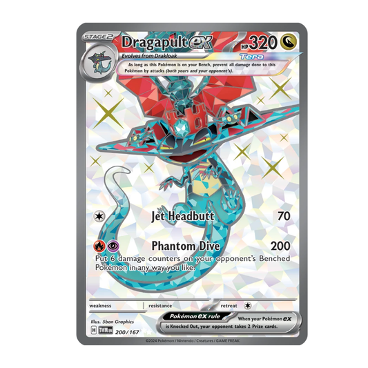 POKEMON TCG Dragapult EX #200