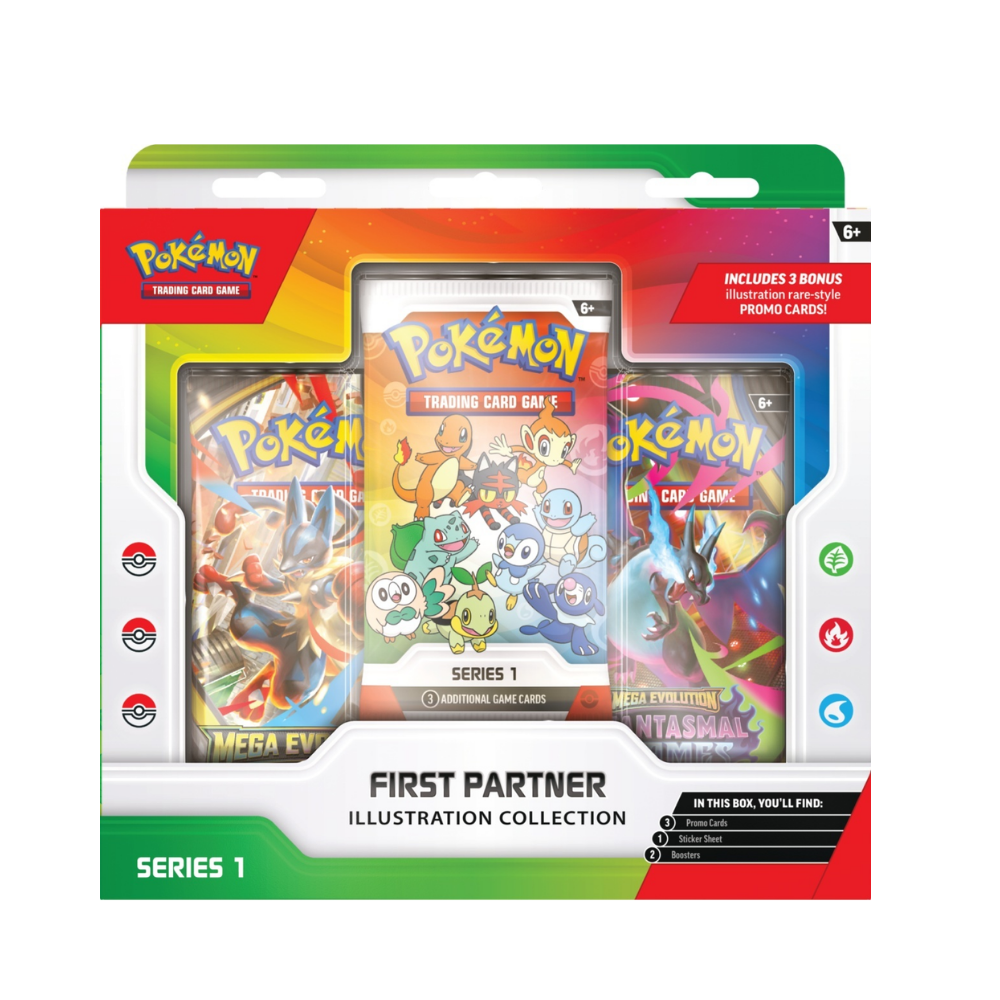 Pokemon TCG: First Partner - Illustration Collection - Series 1