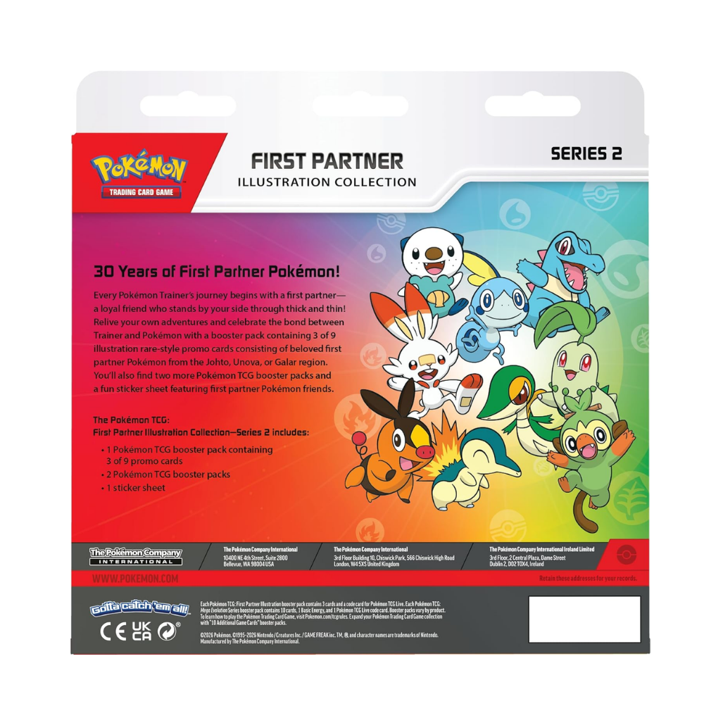 Pokemon TCG: First Partner Illustration Collection Series 2