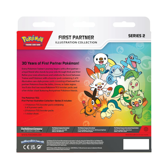 Pokemon TCG: First Partner Illustration Collection Series 2