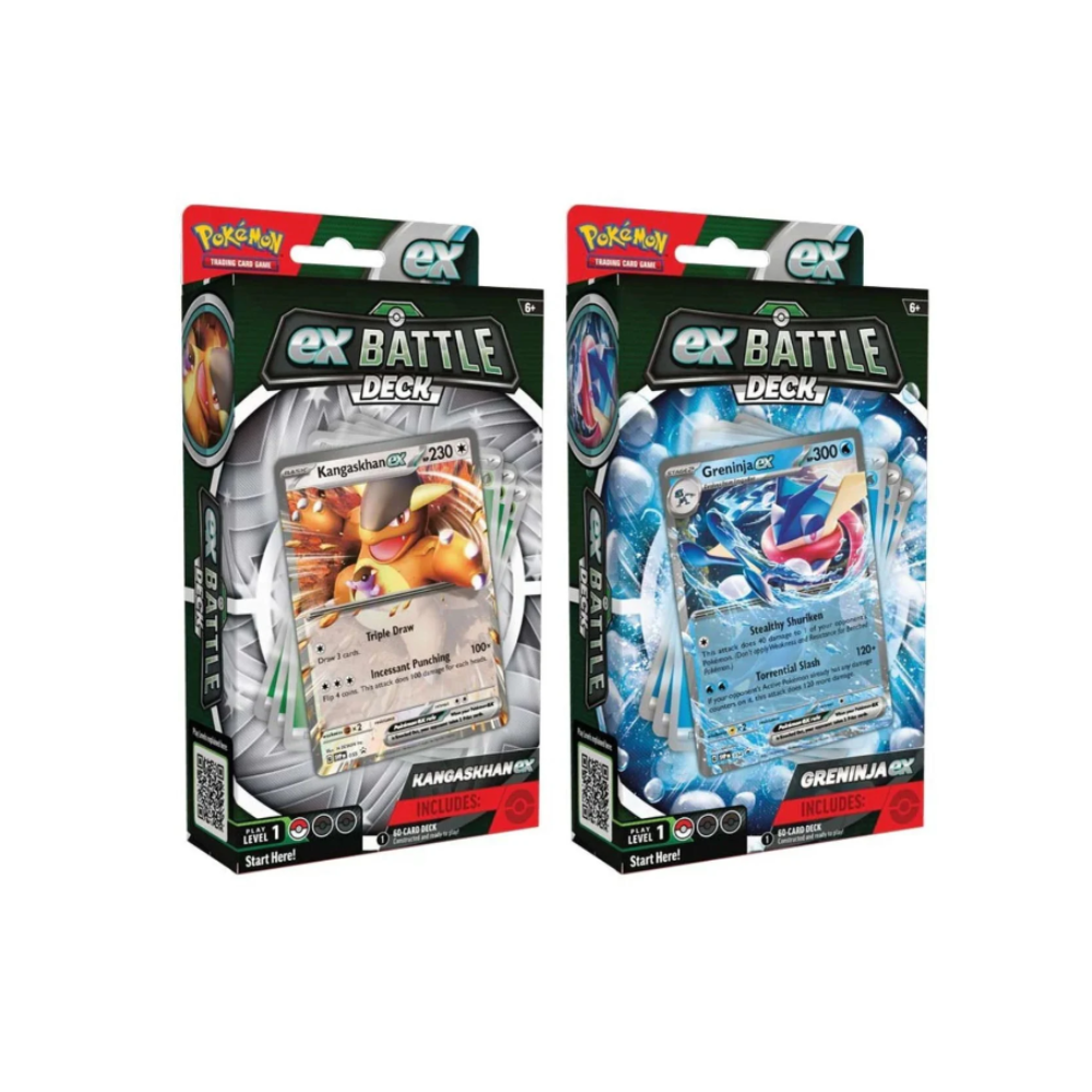 Pokemon TCG Kangashkan/Greninja ex Battle Deck Display