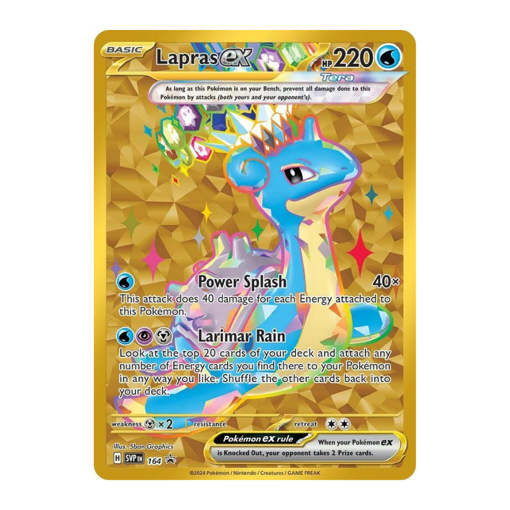 POKEMON TCG Lapras EX #164 Promo
