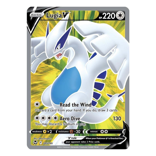 POKEMON TCG Lugia V #185