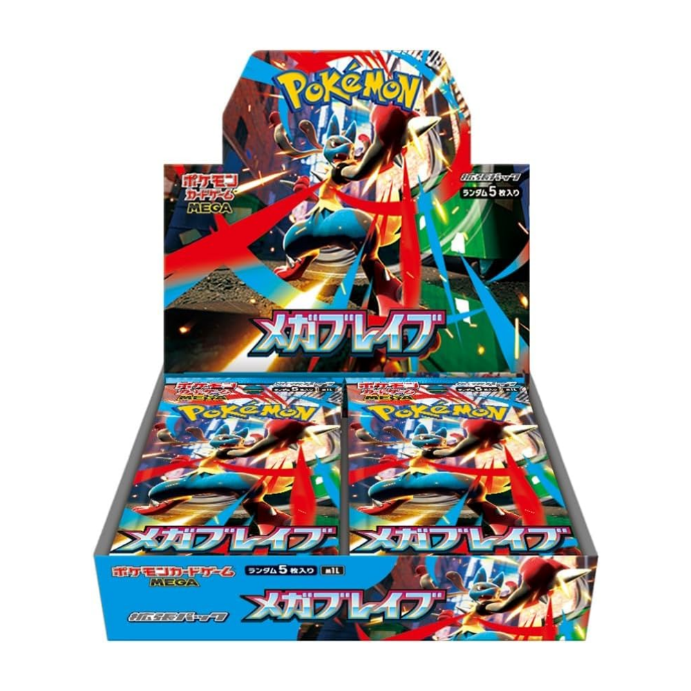 POKEMON TCG Mega Brave Japonca Booster Box