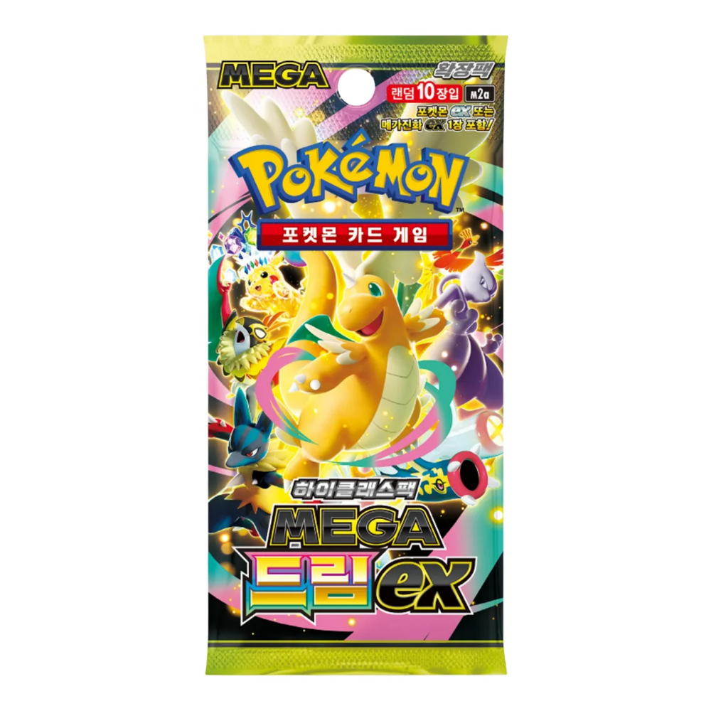 Pokemon TCG Mega Dream ex Booster Pack (Korean)