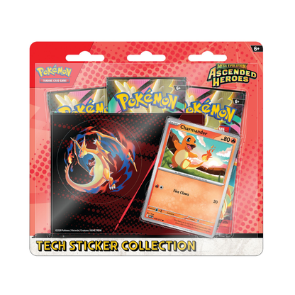 Pokemon TCG Mega Evolution Ascended Heroes Tech Sticker Blister