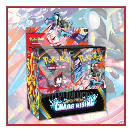 POKEMON TCG Mega Evolution Chaos Rising Booster Box