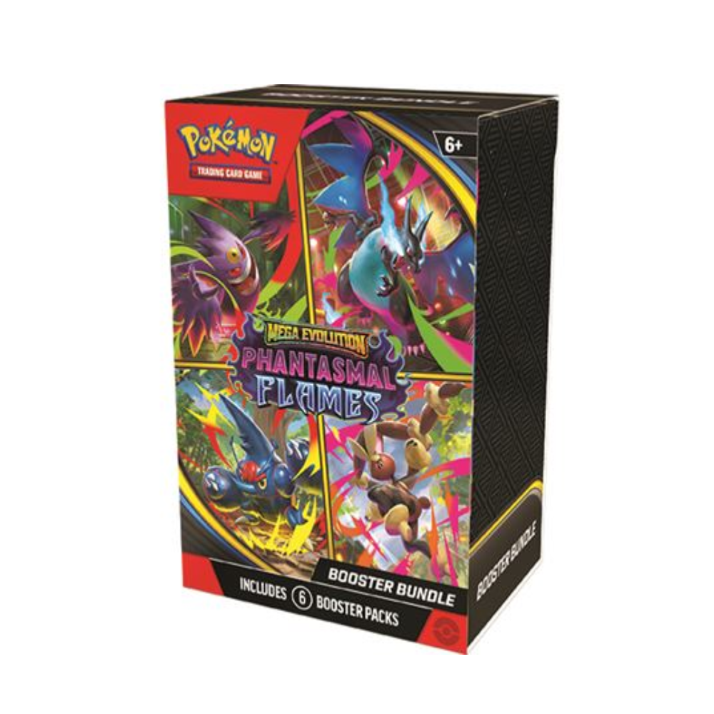 Pokemon TCG Mega Evolution Phantasmal Flames Booster Bundle