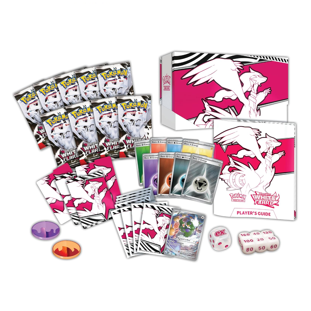 Pokemon TCG Scarlet & Violet White Flare Elite Trainer Box