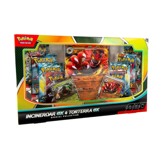 Pokemon TCG Incineroar ex & Torterra ex Special Collection