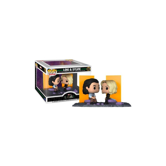 Funko Pop Moment: Marvel Loki - Loki & Sylvie Special Edition No:1065 Bobble-Head