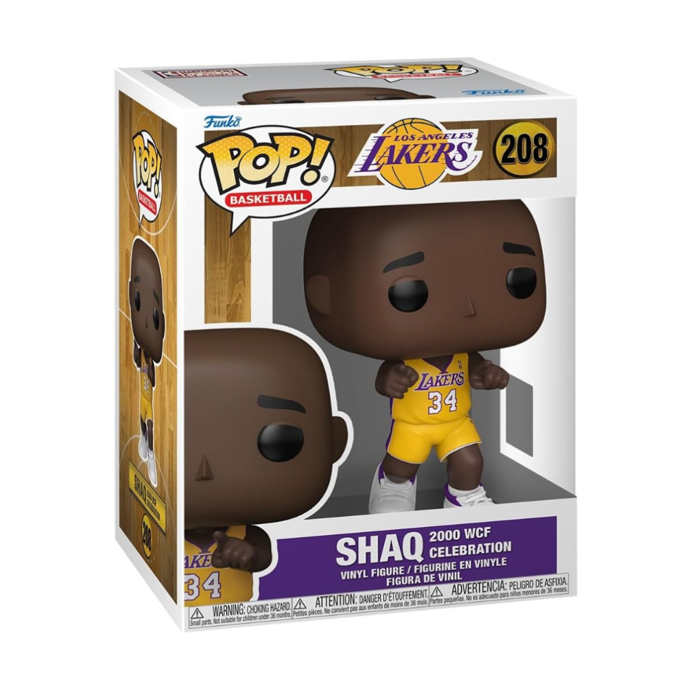 Funko Pop Nba Los Angeles Lakers - Shaq 2000 Wcf Celebration No:208