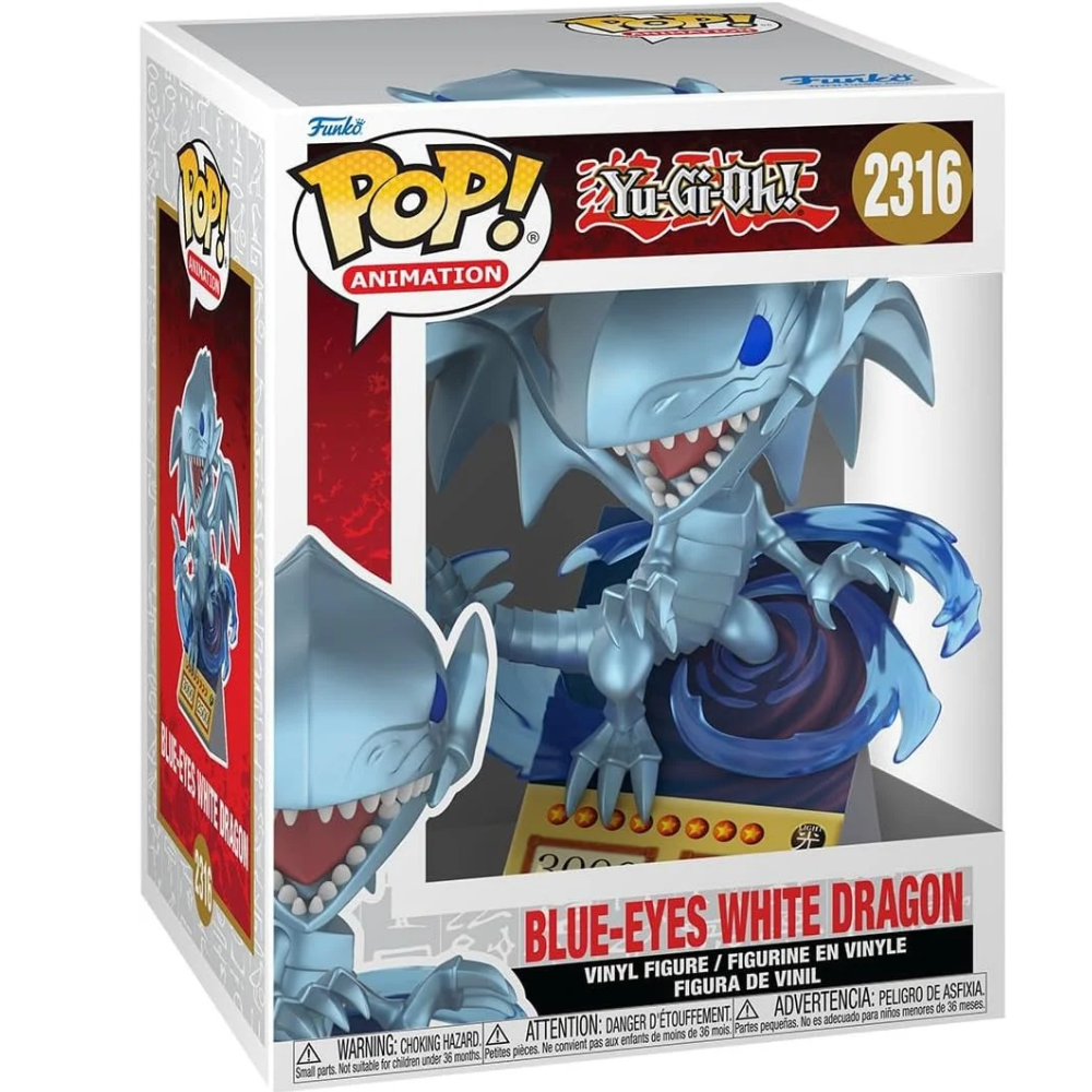 Funko Pop! Premium: Yu-Gi-Oh - Blue Eyes Drg (Card)