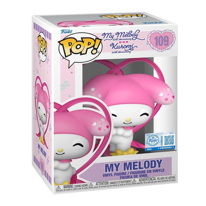 Pop Sanrio Hello Kitty (50th Ann.) Kuromi (20th Ann.) - My Melody (with Ribbon) (special