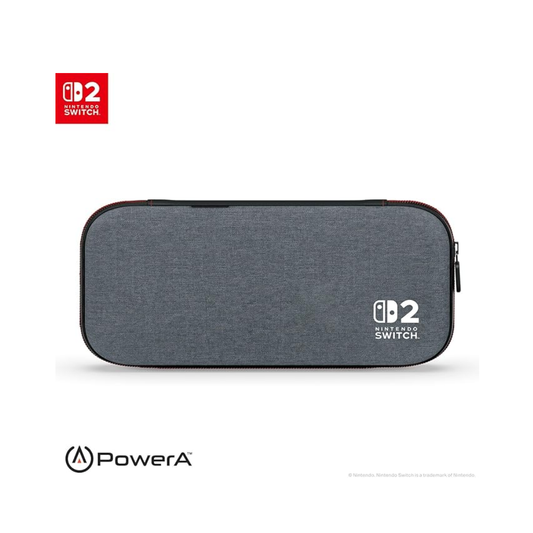 PowerA Nintendo Switch 2 Slim Kılıf Case - Resmi Lisanslı - Gri