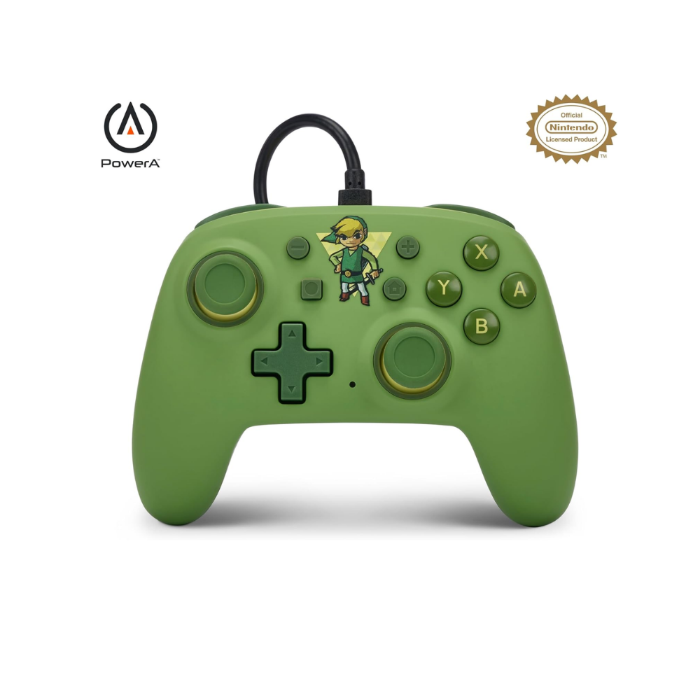 POWERA NINTENDO SWITCH NANO KABLOLU OYUN KUMANDASI - TOON LINK