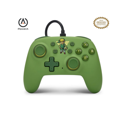 POWERA NINTENDO SWITCH NANO KABLOLU OYUN KUMANDASI - TOON LINK